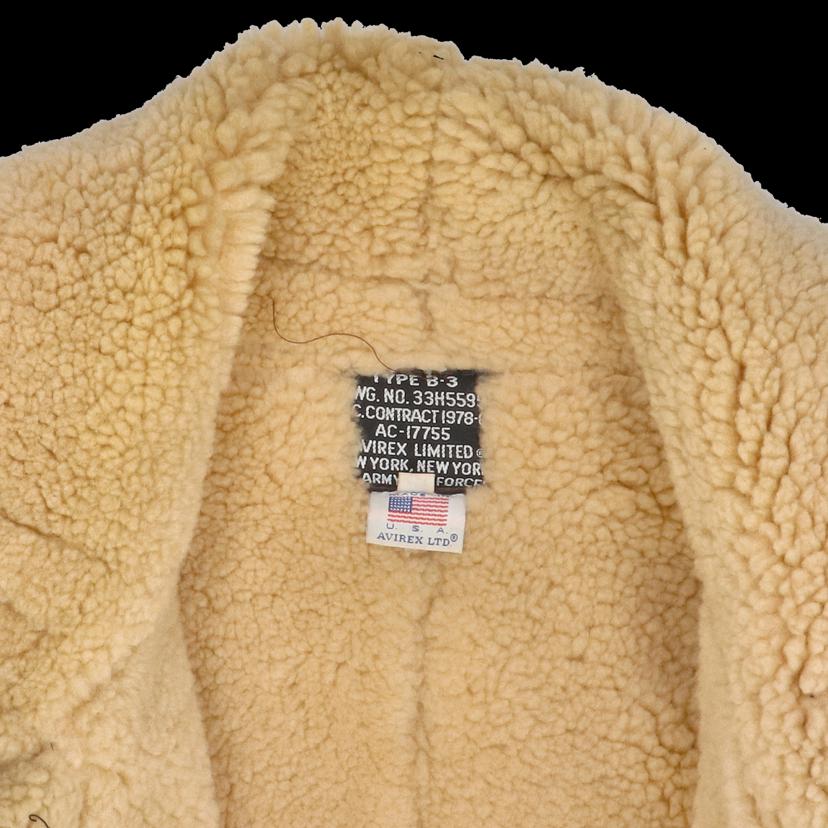 AVIREX アヴィレックス/B－3／USA製フライトジャケット／サイズ40/AC-1755//ABランク/82