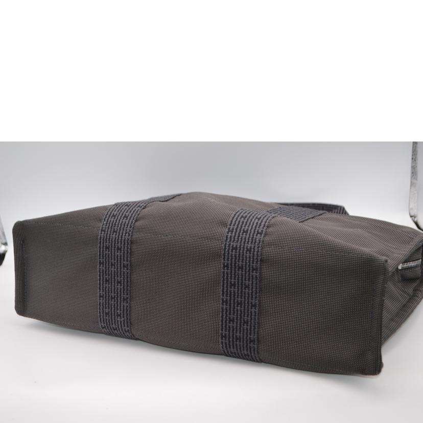 HERMES エルメス/エールライントートMM／グレー//Aランク/89