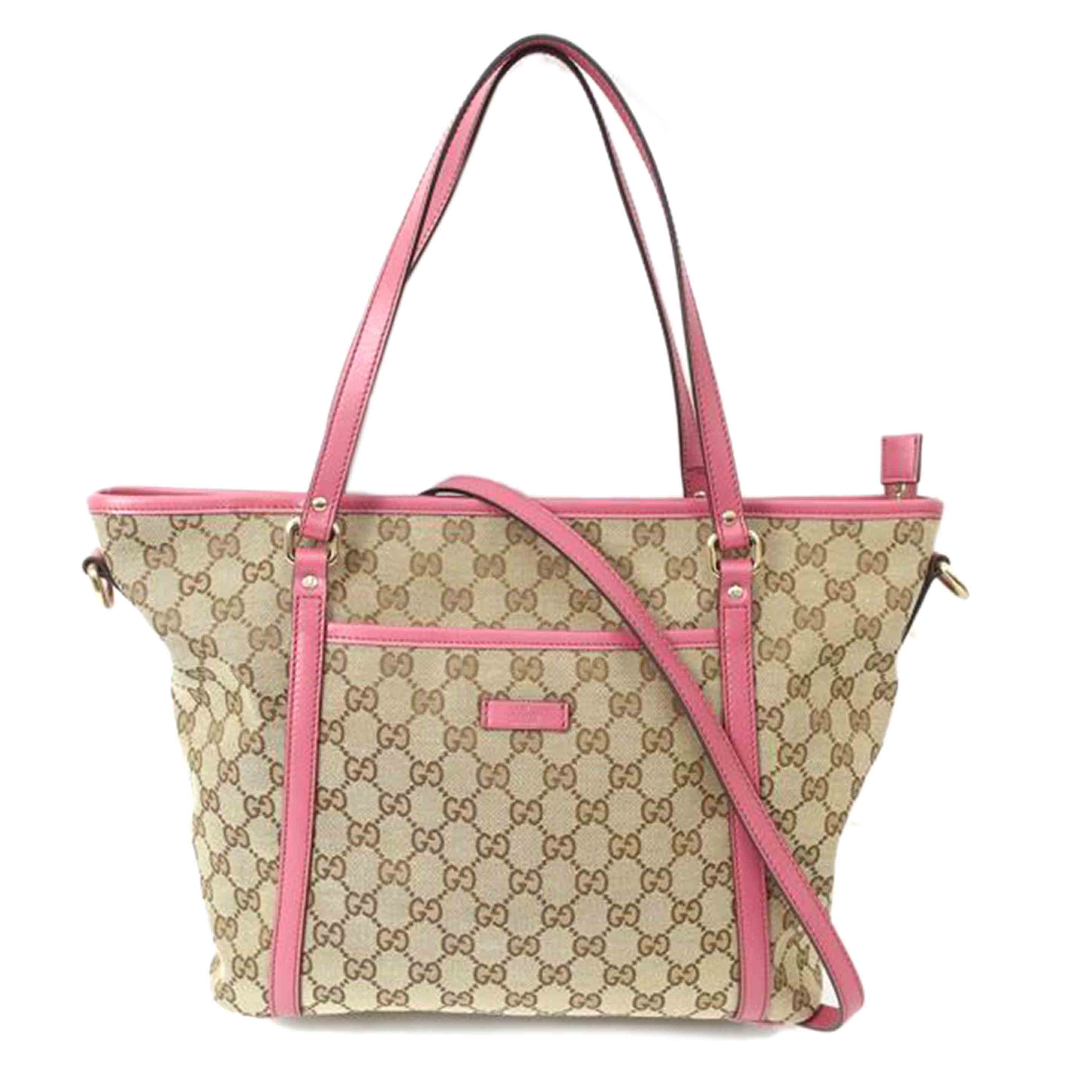 GUCCI グッチ/GGスプリット　トートバッグ　ピンク/388929//SAランク/65
