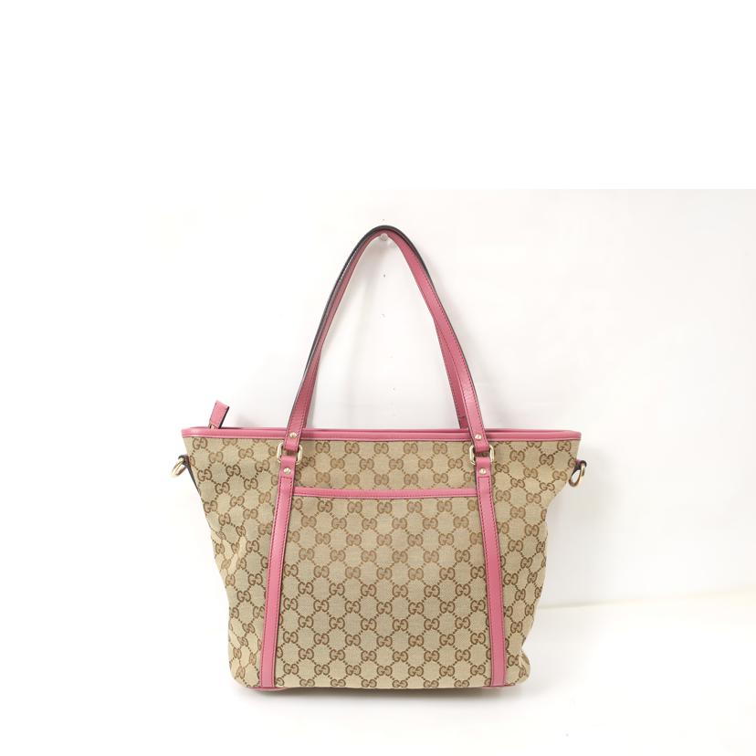 GUCCI グッチ/GGスプリット　トートバッグ　ピンク/388929//SAランク/65