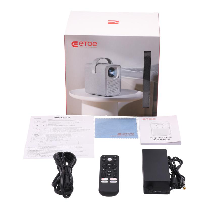 etoe 深セン　/LEDプロジェクター/A1322//A13222R224610119/ABランク/75