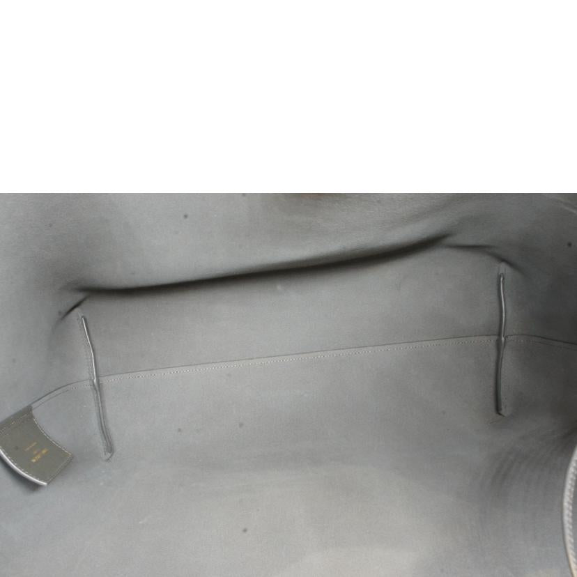 SAINT　LAURENT サンローラン/ショッピングトートグレー／ポーチ付/600281//Aランク/92