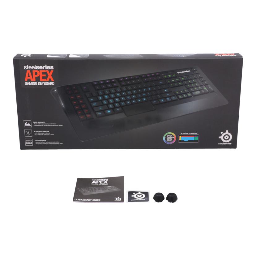 SteelSeries スティールシリーズ　/ゲーミングキーボード/APEX JP64155//6415531907151403066/Aランク/67