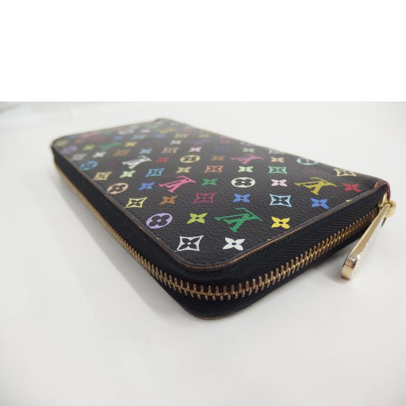 LV ｳﾞｨﾄﾝ/マルチカラー／ジッピーウォレット／グルナード/M60243//CA2***/Bランク/82