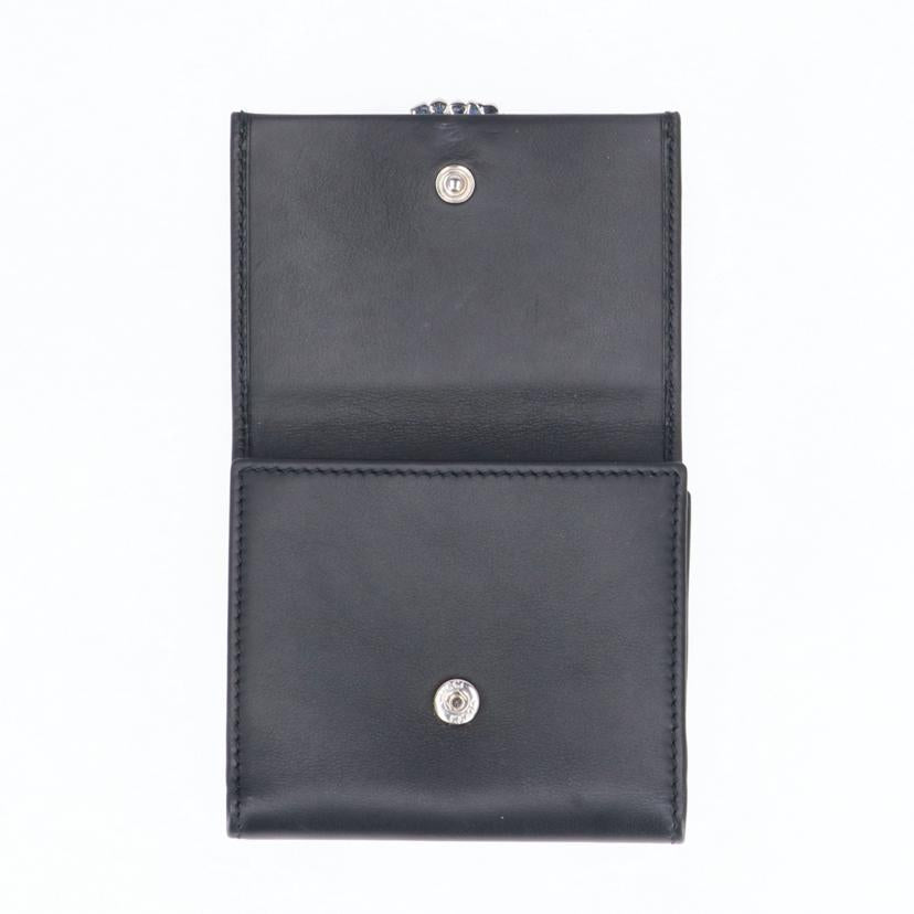 GUCCI グッチ/スパークリング／ミニフレンチフラップウォレット/369683//490**/Aランク/91