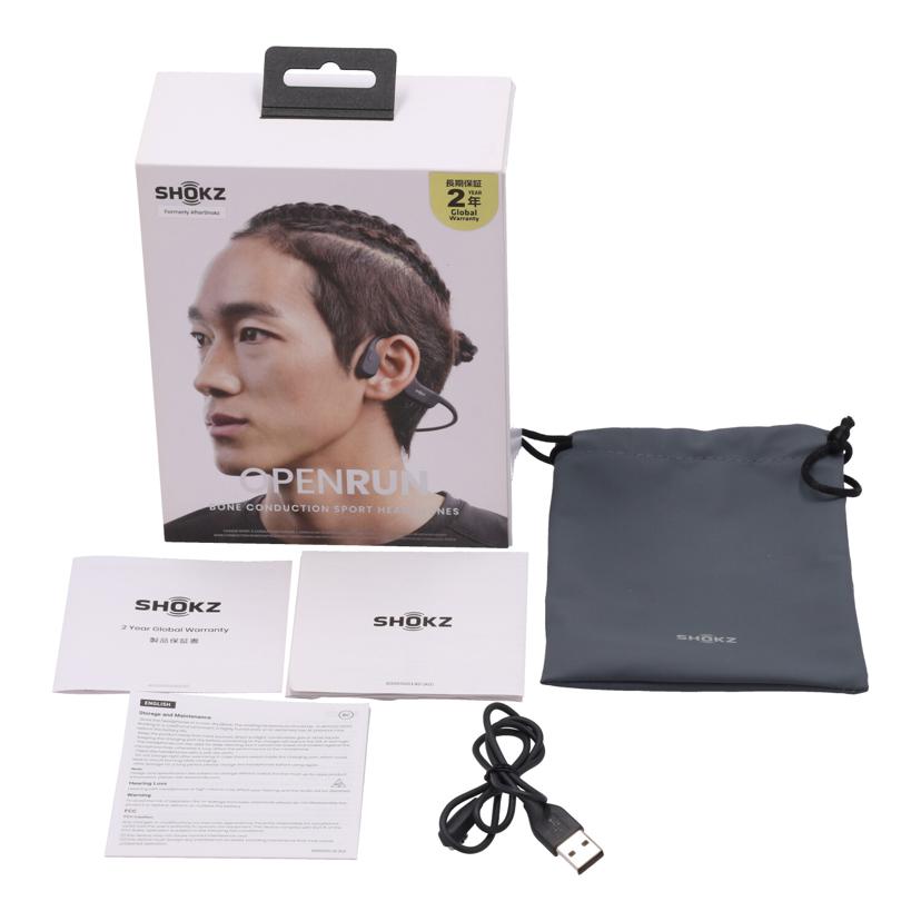 SHOKZ ショックス/ワイヤレス骨伝導イヤホン／S803　OpenRun/SKZ-EP-000003//S8032225019122/Bランク/24