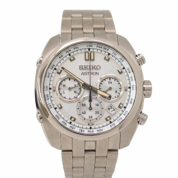 SEIKO セイコー/アストロン／オリジン／TITANIUM／電波ソーラー/SBXY025//210***/Aランク/69