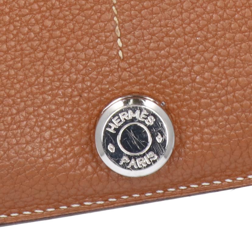 HERMES エルメス/ドゴンGM／デュオ／シルバー金具//□J/Bランク/38