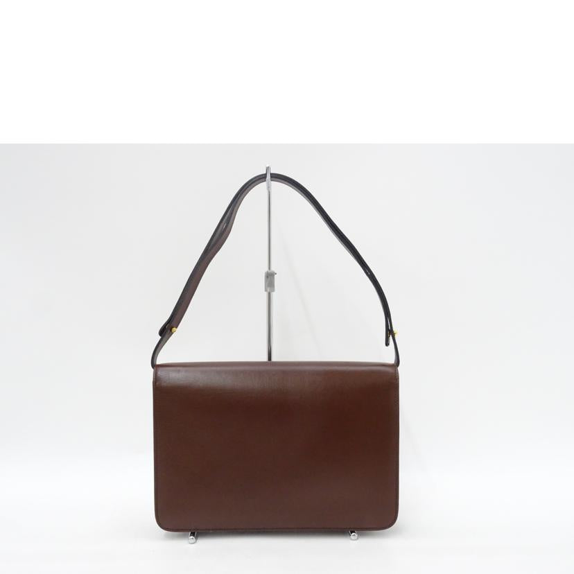 ChristianDior クリスチャンディオール/レザーショルダー／ブラウン//ABランク/69