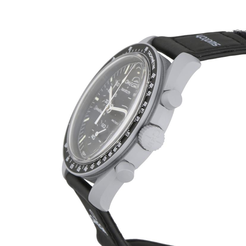 SWATCH スウォッチ/OMEGA　×　SWATCH　スピードマスター/S033M100//Aランク/91