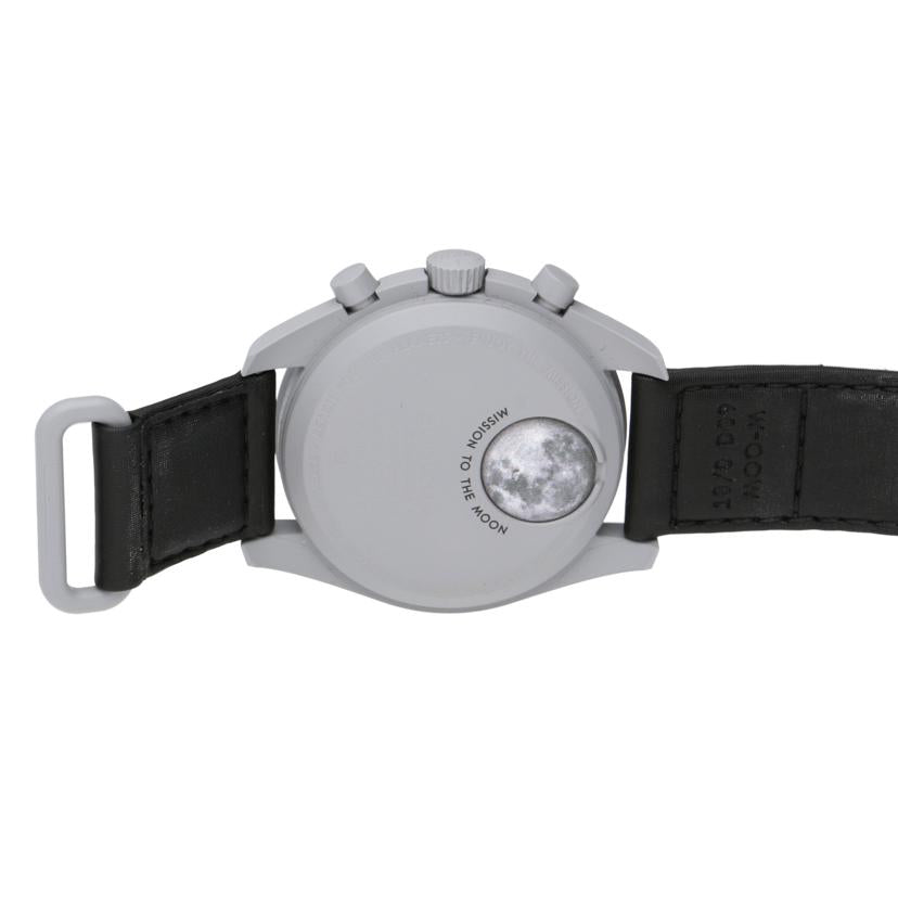 SWATCH スウォッチ/OMEGA　×　SWATCH　スピードマスター/S033M100//Aランク/91