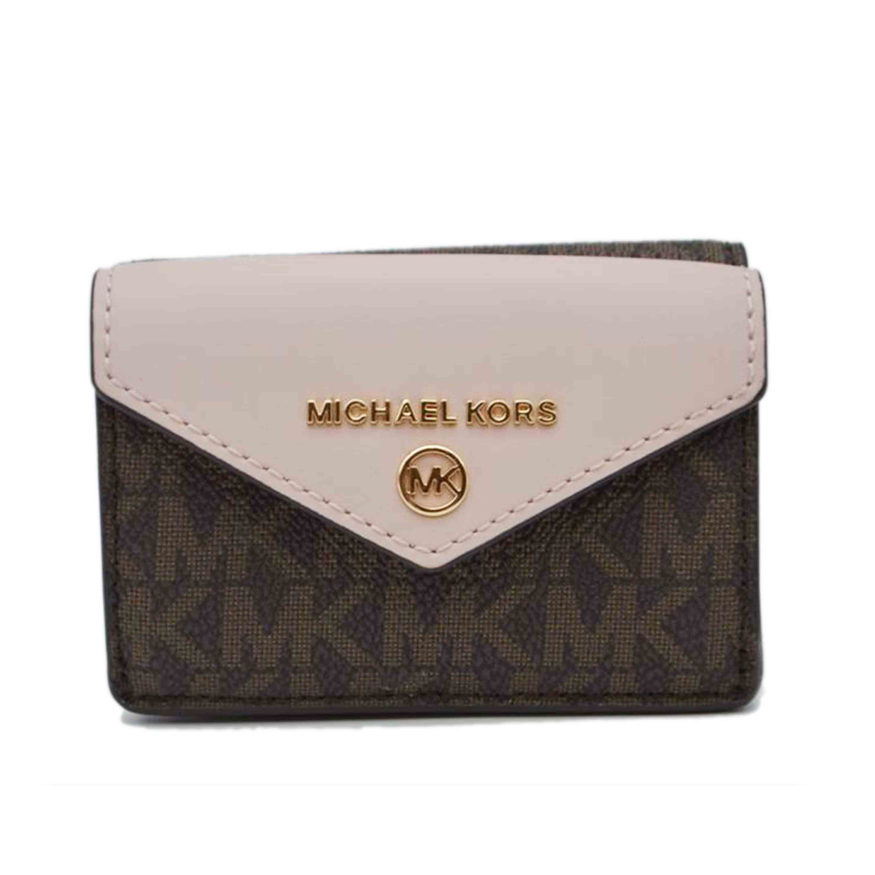 MICHAEL　KORS マイケルコース/エンベロープトライフォールドレザーウォレット/32T0GT9E5B//Aランク/89