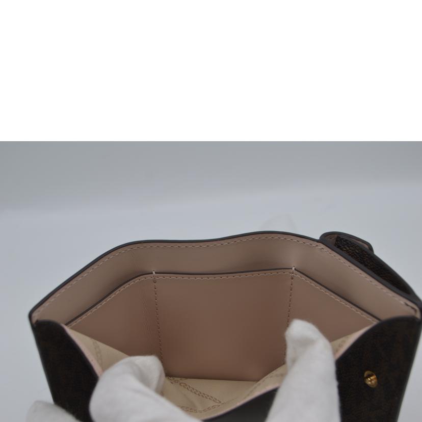 MICHAEL　KORS マイケルコース/エンベロープトライフォールドレザーウォレット/32T0GT9E5B//Aランク/89