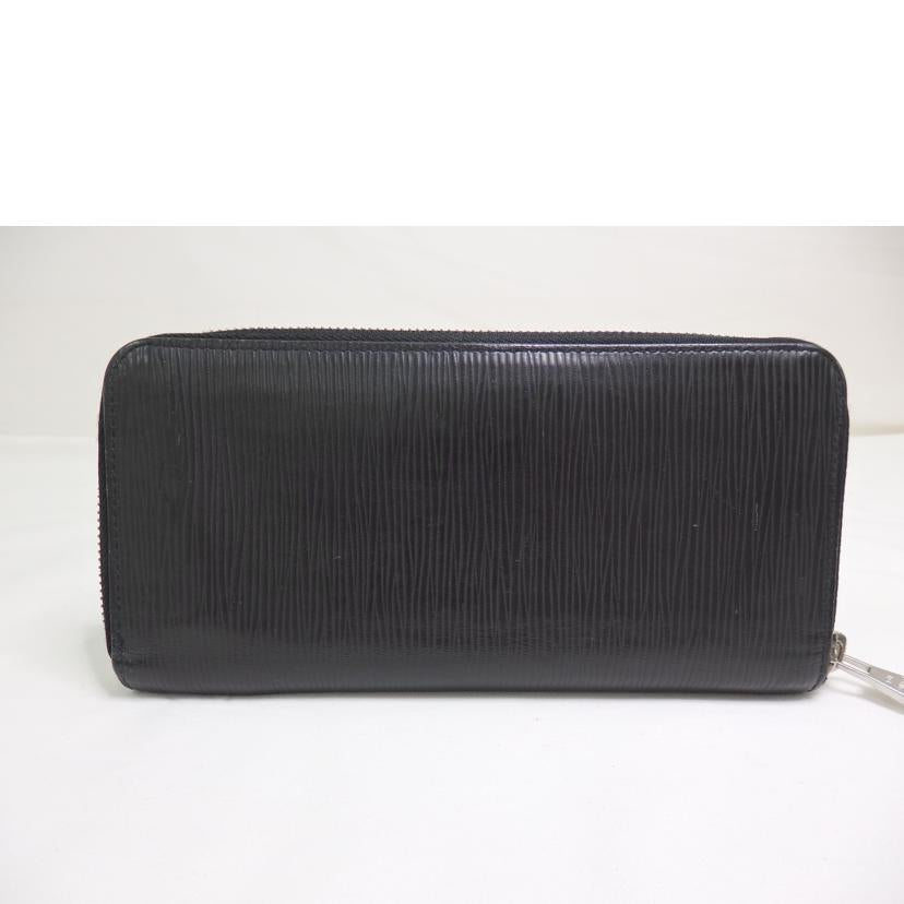 LV ルイヴィトン/ジッピー・ウォレット・ヴェルティカル／エピ／ノワール/M60695//CA4***/ABランク/84