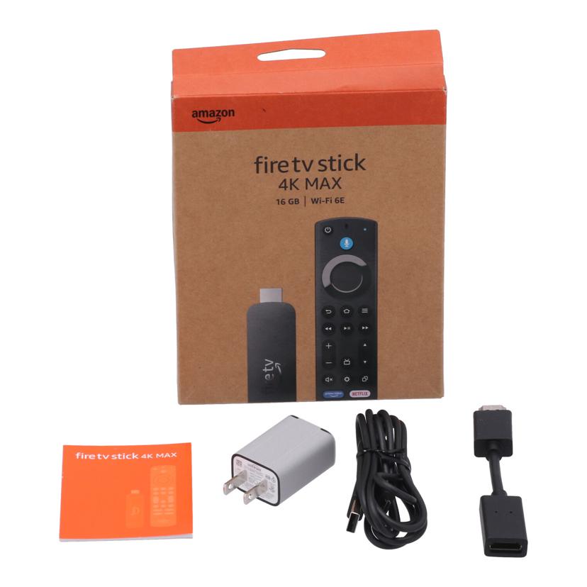 Amazon　 アマゾン　/Fire　TV　Stick　4K　Max　第2世代　2023/K3R6AT//G072JM145396026M/Bランク/77