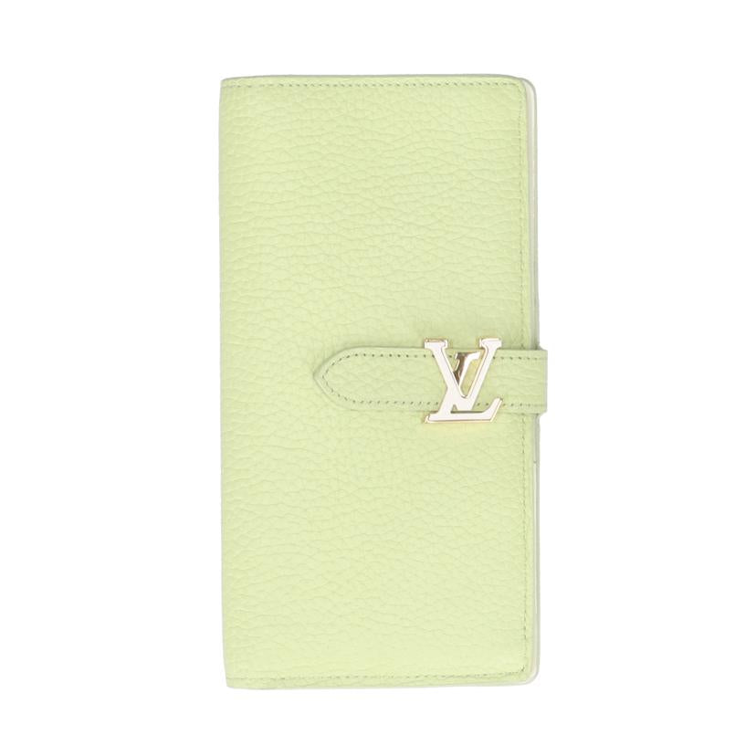 LOUIS　VUITTON ルイヴィトン/ジッピーウォレット・ヴェルティカル／ライムグリーン/M82512//RFI*/Aランク/91