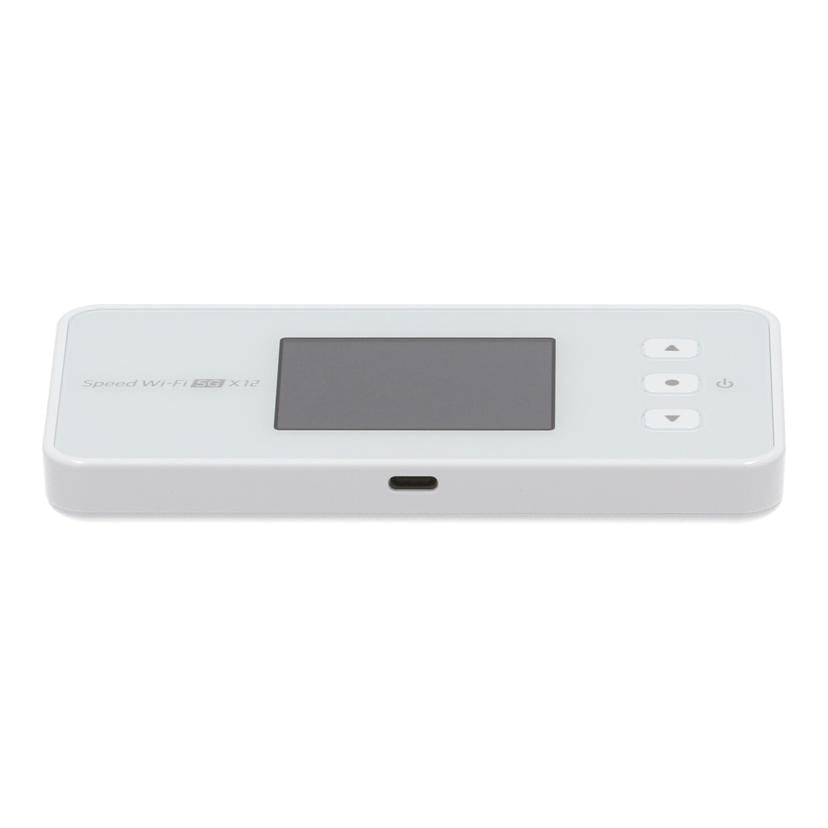 NEC　au　UQmobile 日本電気　/モバイルルーター／Speed　Wi－Fi　5G　X12　/NAR03//WKUW51361856C0/Aランク/05