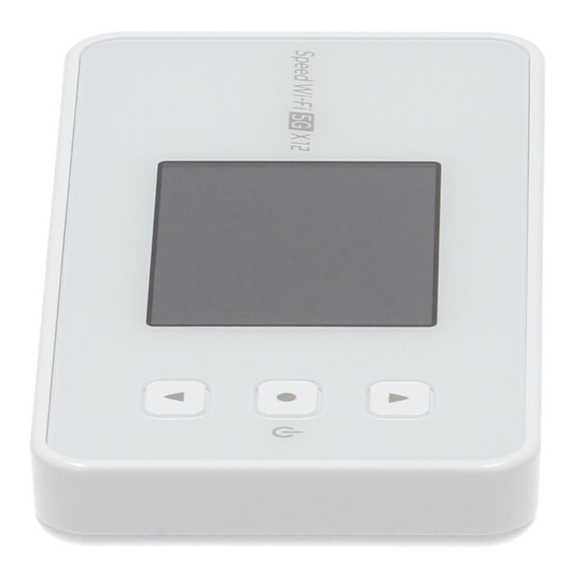 NEC　au　UQmobile 日本電気　/モバイルルーター／Speed　Wi－Fi　5G　X12　/NAR03//WKUW51361856C0/Aランク/05