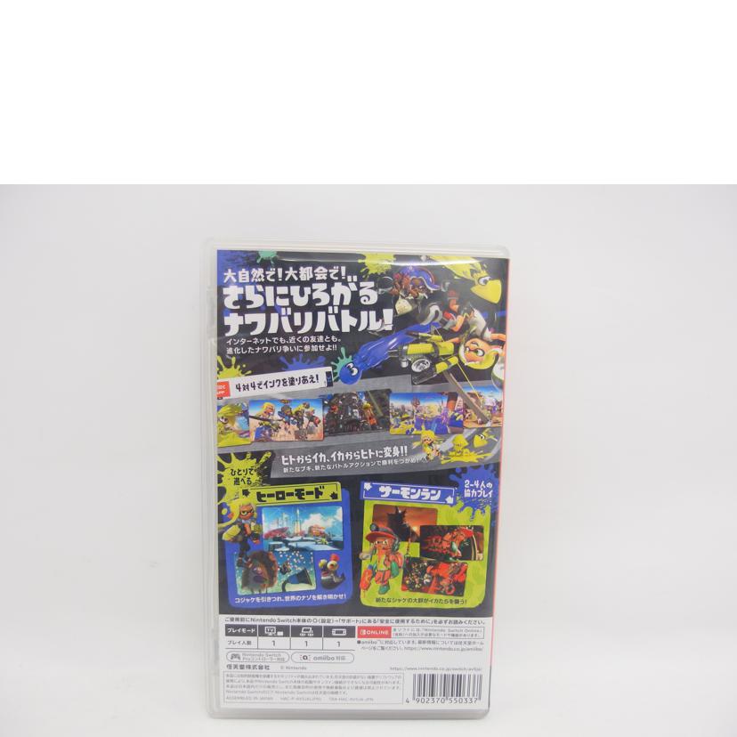 NINTENDO 任天堂/スプラトゥーン3／Switch　/LA-H-AV5JA//AV5JA19A000/ABランク/04