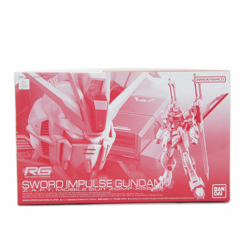 BANDAI　SPIRITS バンダイスピリッツ/1／144　RG　ZGMF－X56S／β　ソードインパルスガンダム　プラモデル「機動戦士ガンダムSEED　DESTINY」　プレミアムバンダイ限定　//Aランク/01