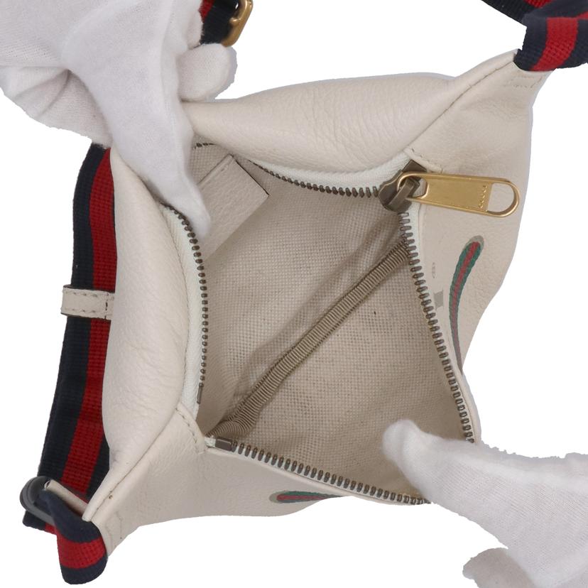 GUCCI グッチ/シェリーライン／ロゴプリント／ウエストバッグ/ 527792//204***/Bランク/18