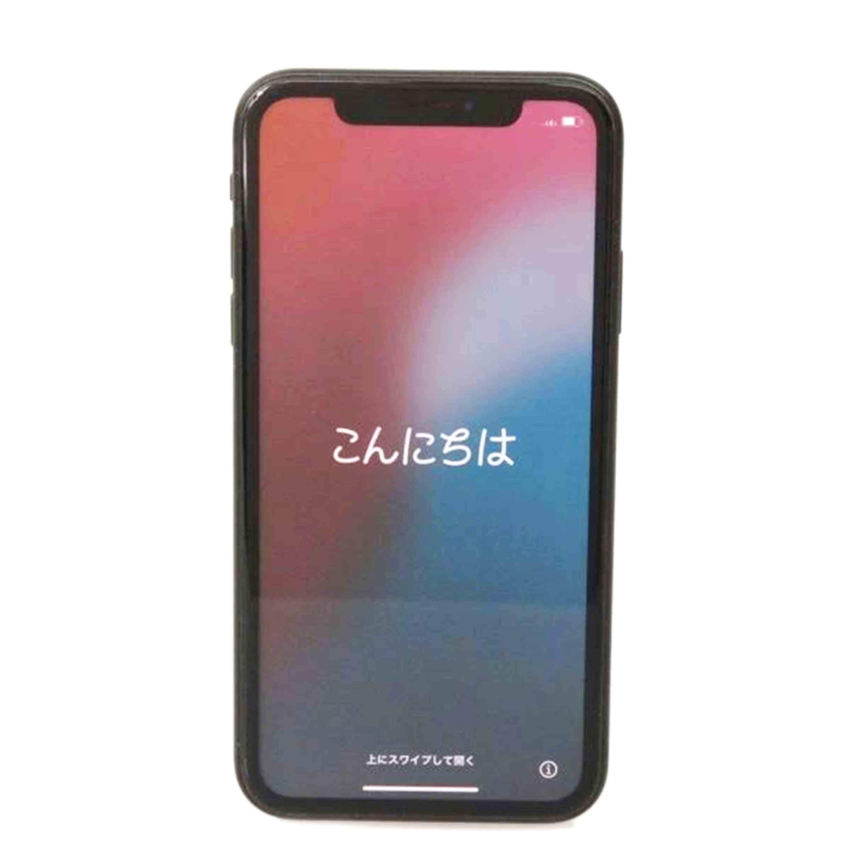 Apple アップル/iPhone　XR（64GB）/MT002J/A//DX3Z158HKXKX/Bランク/76