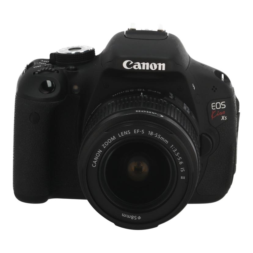 Canon キヤノン　/デジタル一眼　ダブルズームキット/EOS KISS X5  ﾀﾞﾌﾞﾙｽﾞｰﾑｷｯﾄ//181066026909/Bランク/09