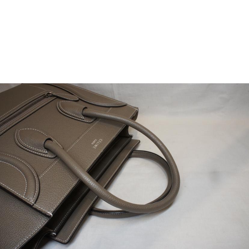 CELINE セリーヌ/ラゲージマイクロショッパー／グレージュ//Aランク/92