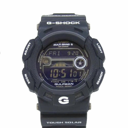 CASIO ｶｼｵ/G－SHOCK／GULFMAN／電波ソーラー/GW-9110BW//327*/ABランク/64