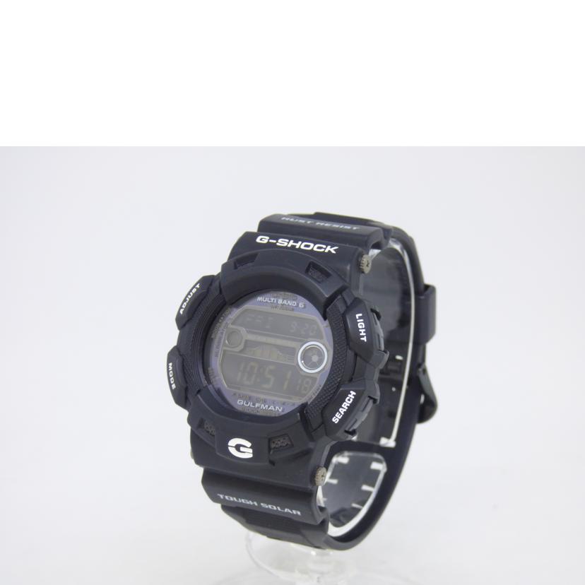 CASIO ｶｼｵ/G－SHOCK／GULFMAN／電波ソーラー/GW-9110BW//327*/ABランク/64