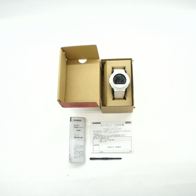 CASIO カシオ/G－SHOCK／ジェイソン／ホワイト/G-B001SF-7JR//232********/Aランク/24