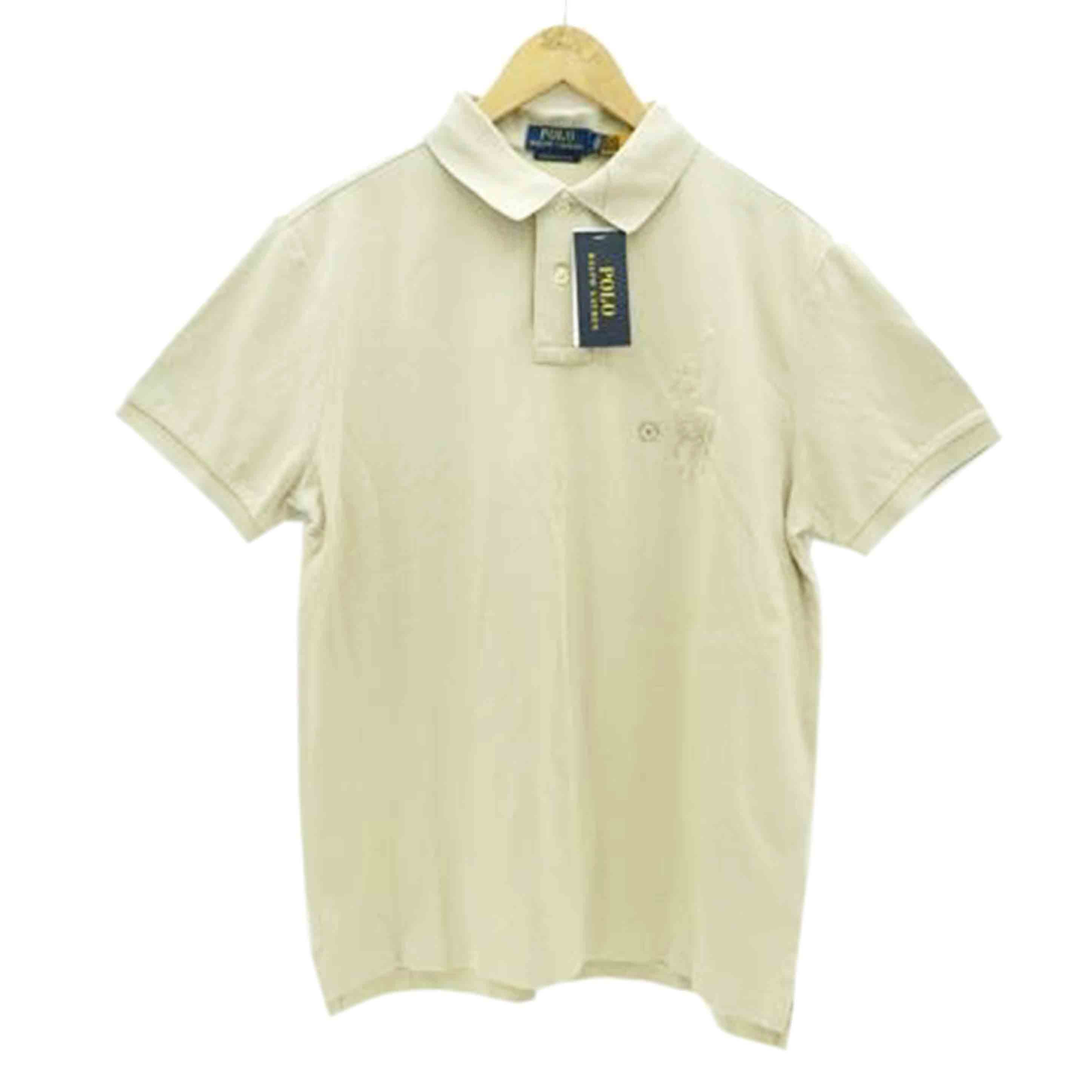 POLO　RALPH　LAUREN ポロ　ラルフローレン/カスタムスリムフィットBigPonyメッシュポロシャツ/MNPOKNI1N823389//SAランク/09