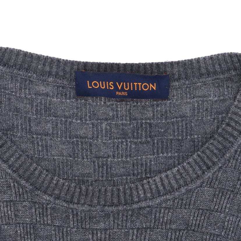 LV ルイヴィトン/LV／ニット／グレー／XL／25//ABランク/75