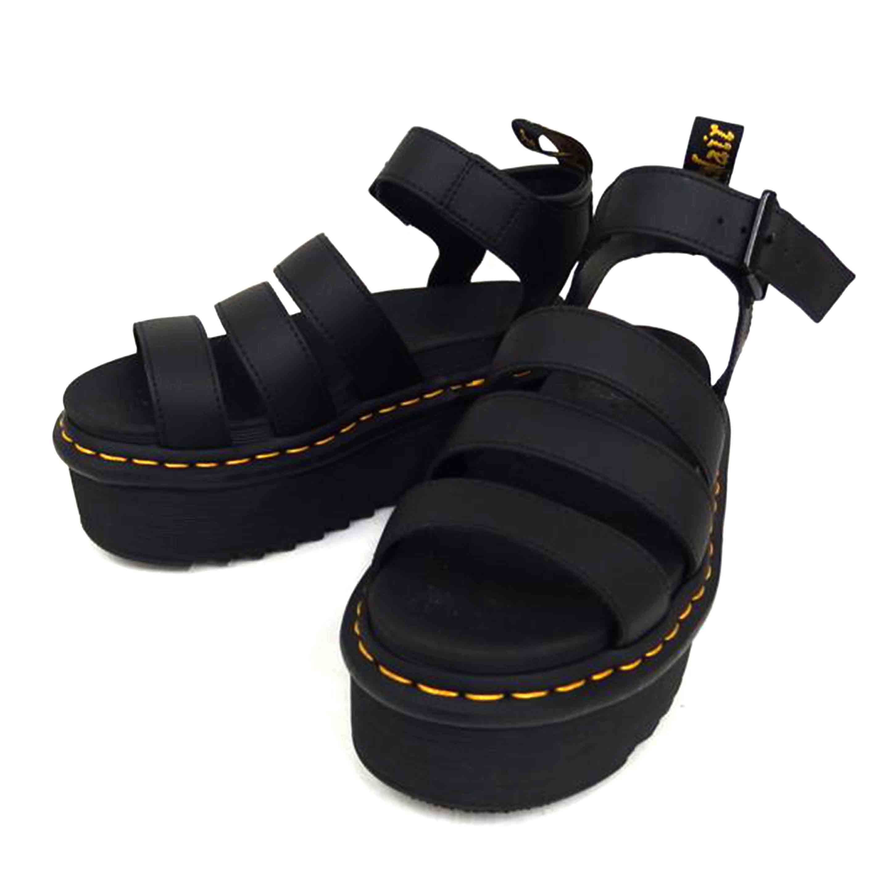 Dr．Martens ドクターマーチン/BLAIRE　QUAD　サンダル／ブラック/2796001//ABランク/82