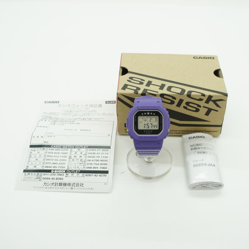 CASIO カシオ/G－SHOCK／ITZYコラボ／パープル/GMD-S5610IT-6JR//352*/SAランク/24
