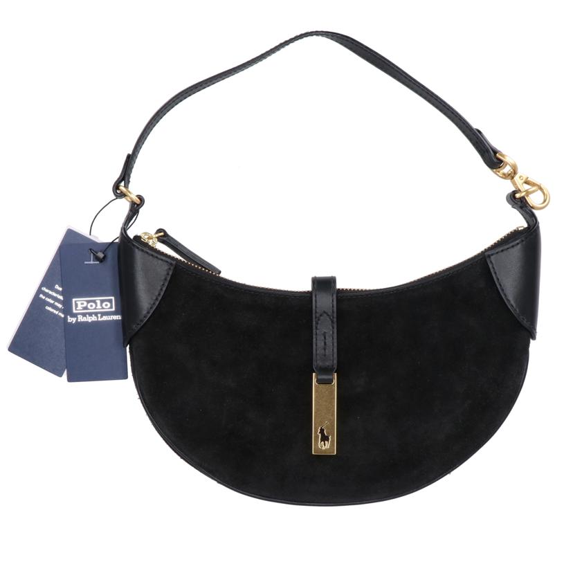 POLO　RALPH　LAUREN ポロ　ラルフローレン/Polo　IDスエードミニショルダー/WAPOBAG02V20073//Aランク/09