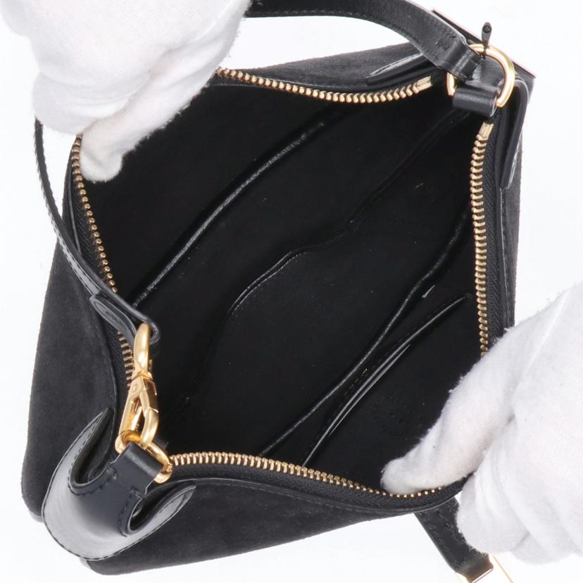 POLO　RALPH　LAUREN ポロ　ラルフローレン/Polo　IDスエードミニショルダー/WAPOBAG02V20073//Aランク/09