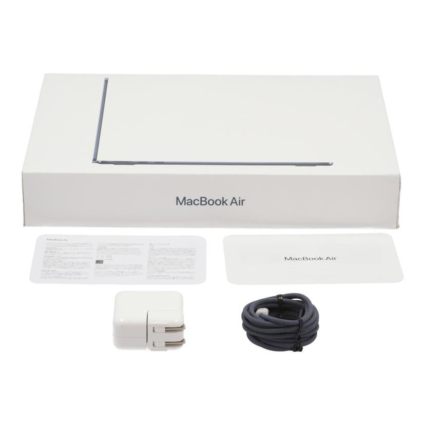 Apple　 アップル　/MacBook　Air（M2，2022）/MLY33J/A//FHL9Y4WL4H/Bランク/04
