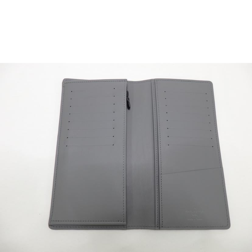 LV ルイヴィトン/ポルトフォイユ・ブラザ／モノグラム・シャドウ／グレー/M81335//RFI****/Aランク/84