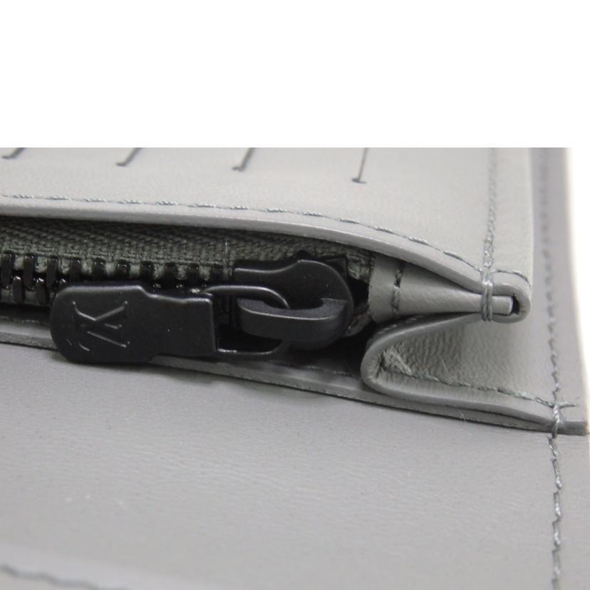 LV ルイヴィトン/ポルトフォイユ・ブラザ／モノグラム・シャドウ／グレー/M81335//RFI****/Aランク/84