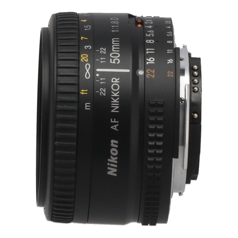 Nikon ニコン /交換レンズ/50mm/AF 50mm f1.8D//2124933/ABランク/22
