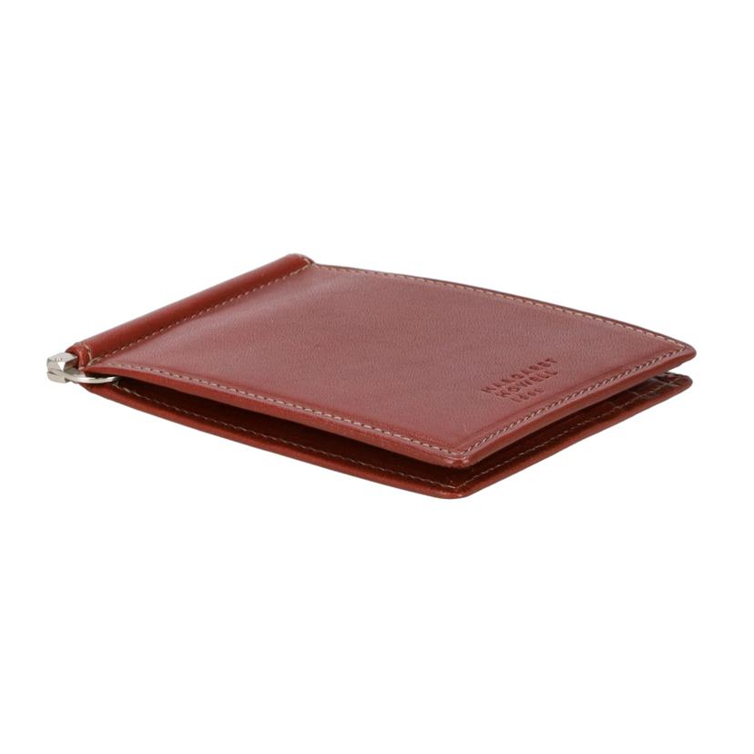 MARGARET　HOWELL　idea マーガレットハウエルアイデア/エージングエフェクト札ばさみ型折り財布/MHMW4BS3-22//Aランク/09