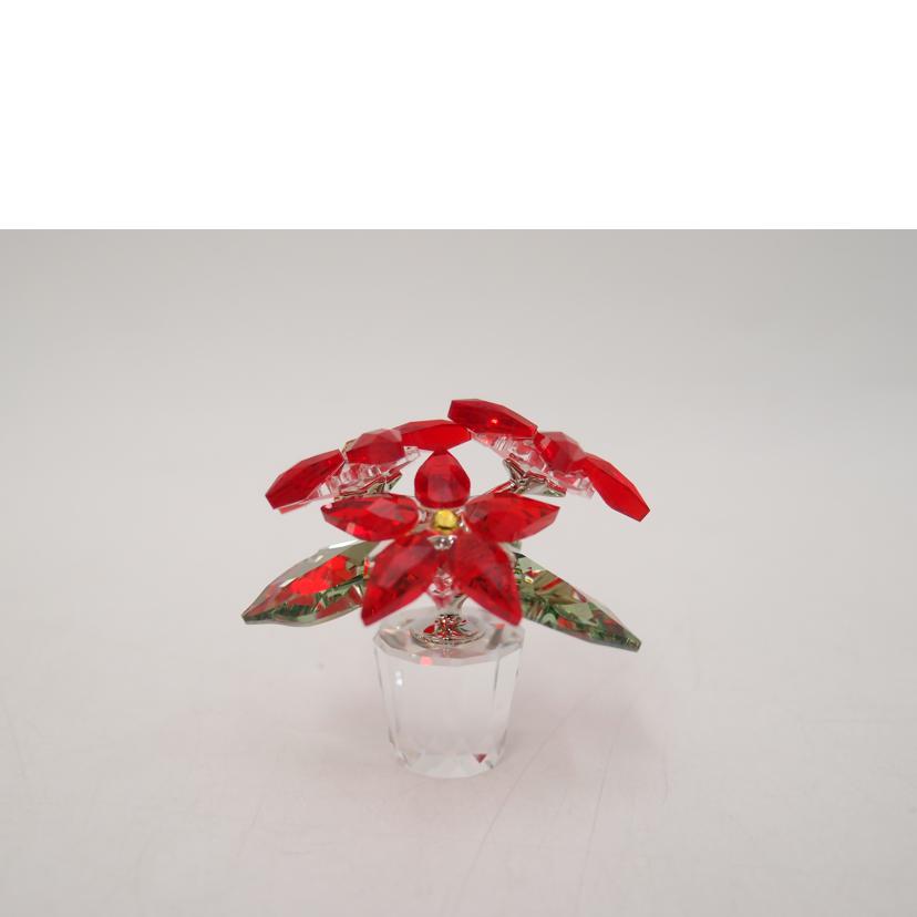 SWAROVSKI スワロフスキー/スワロフスキー　置物　ポインセチア//SAランク/69