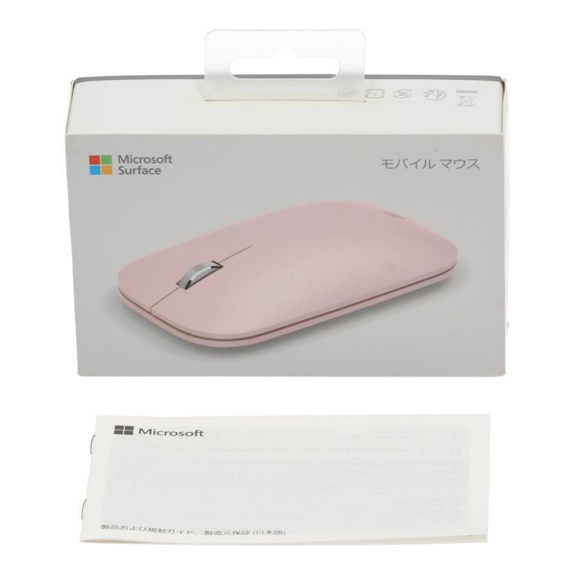 Microsoft マイクロソフト　/ワイヤレスマウス／Surface　Mobile　Mouse/KGY-00070//0274062207545/Bランク/05