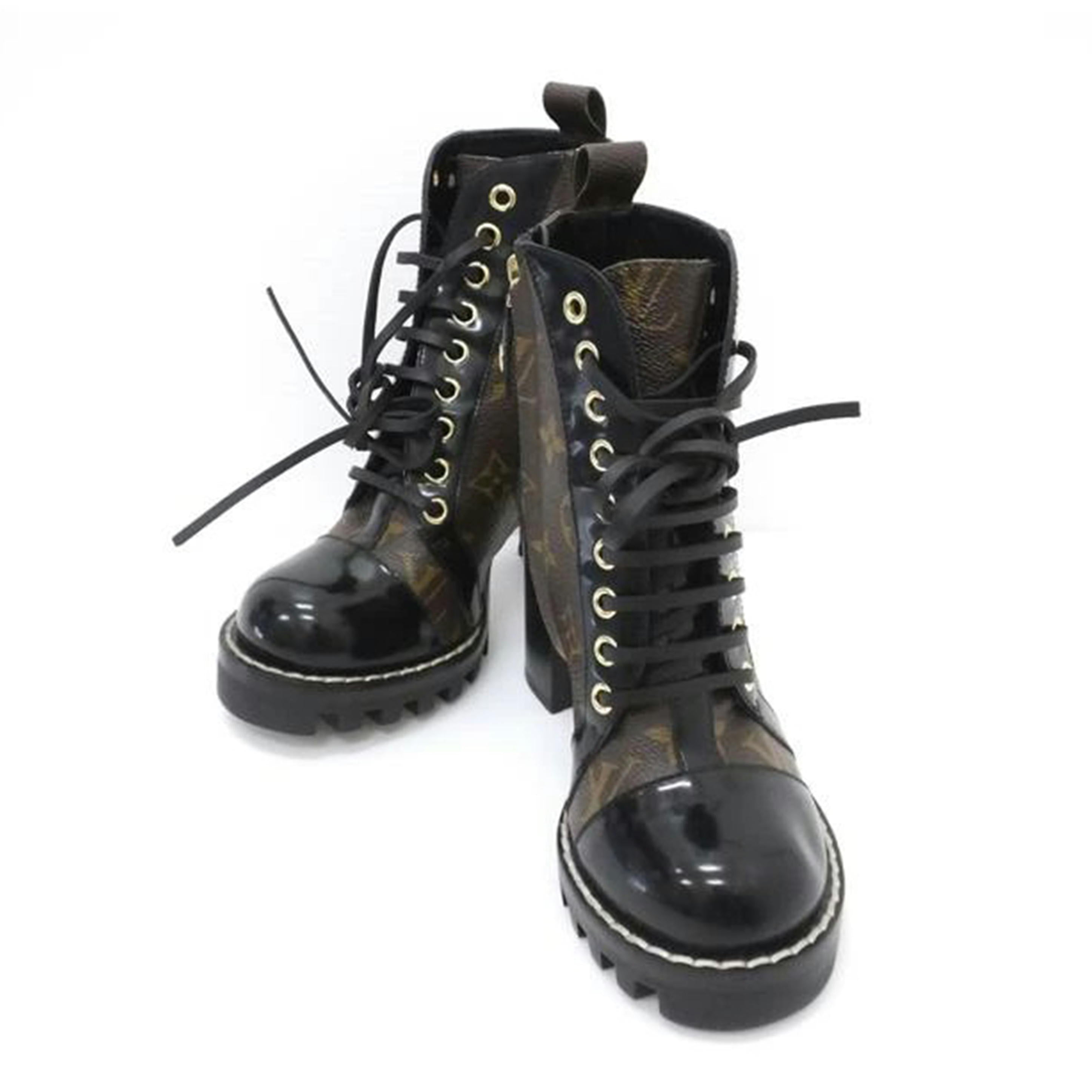 LOUIS VUITTON ルイヴィトン/◇スタートレイルラインショートブーツ／34　1／2サイズ//MA0***/Bランク/88