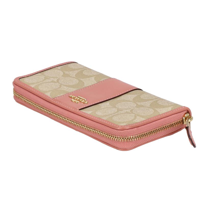 COACH コーチ/アコーディオンジップアラウンドウォレット/F54630//C18**/Aランク/09