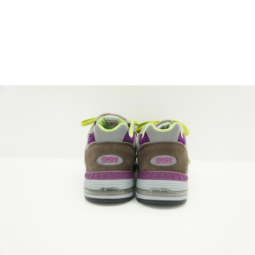 new　balance ニューバランス/ストレイラッツ×991メイドインイングランド／パープル/M991SRG//Aランク/75