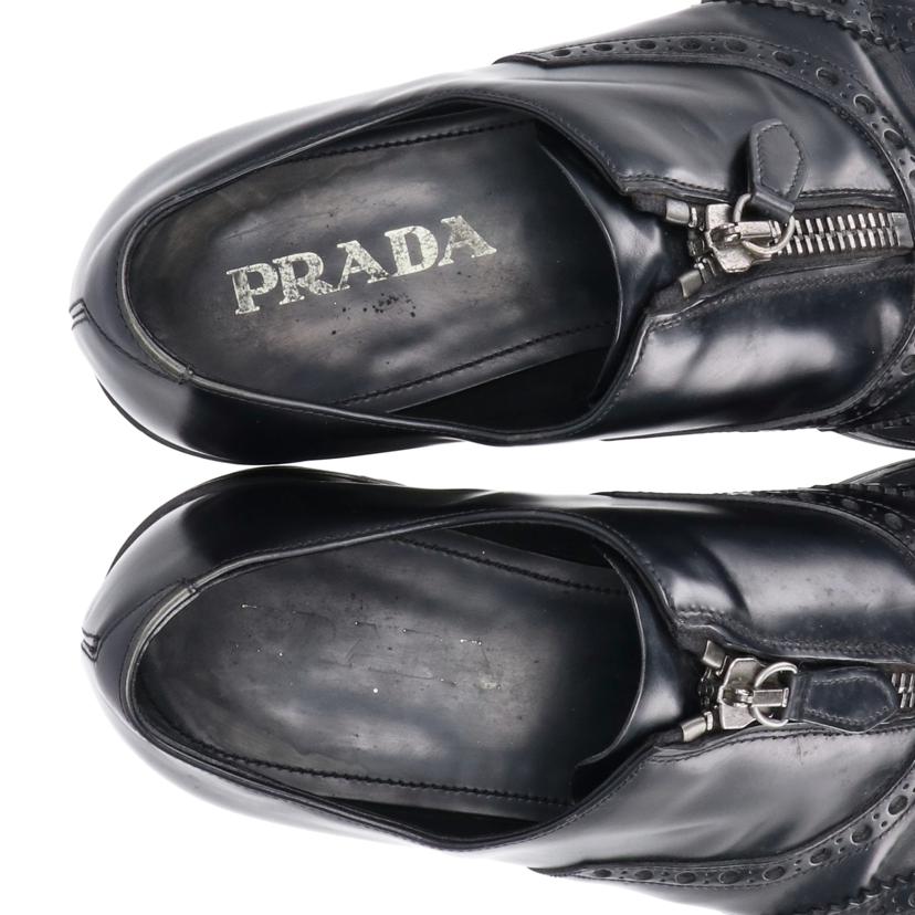 PRADA プラダ/シャークソールウイングチップ／13AW/2EG 089//ｻｲｽﾞ:8/ABランク/91