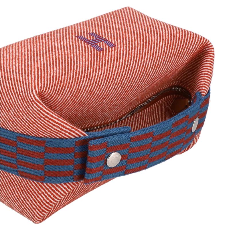 HERMES エルメス/ブリッドアブラックPM　トメット　オレンジ×ネイビー//Sランク/24