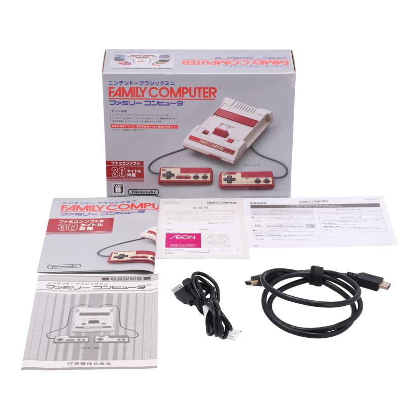 NINTENDO 任天堂 ニンテンドー　/クラシックミニ　ファミリーコンピュータ/CLV-S-HVCC//HJE102292624/Bランク/09